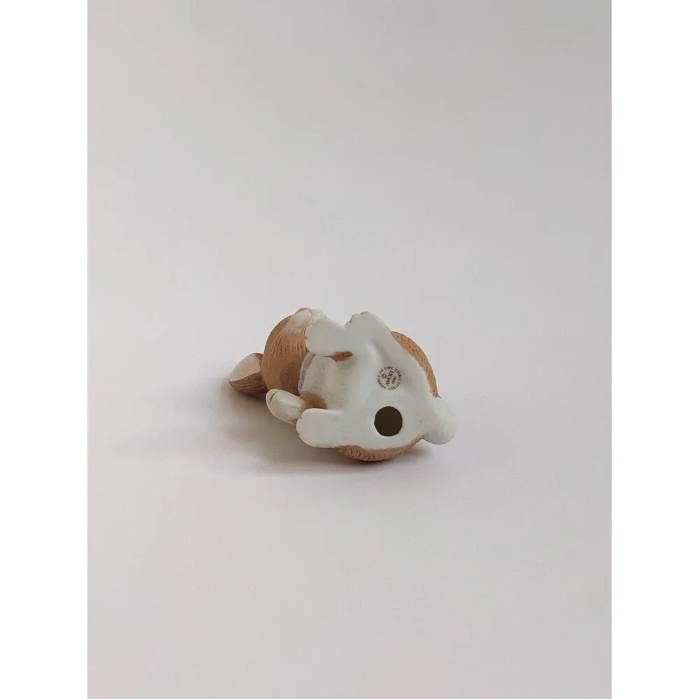 1990‎ Avon A Mother’s Love Bunny Figurine Bisque Porcelain Rabbit Easter Decor